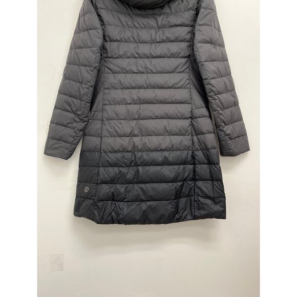 1X A Lady 650-Fill Goose Down Hooded Puffer Warm Lightweight Winter Jacket Size6 - Picture 8 of 13